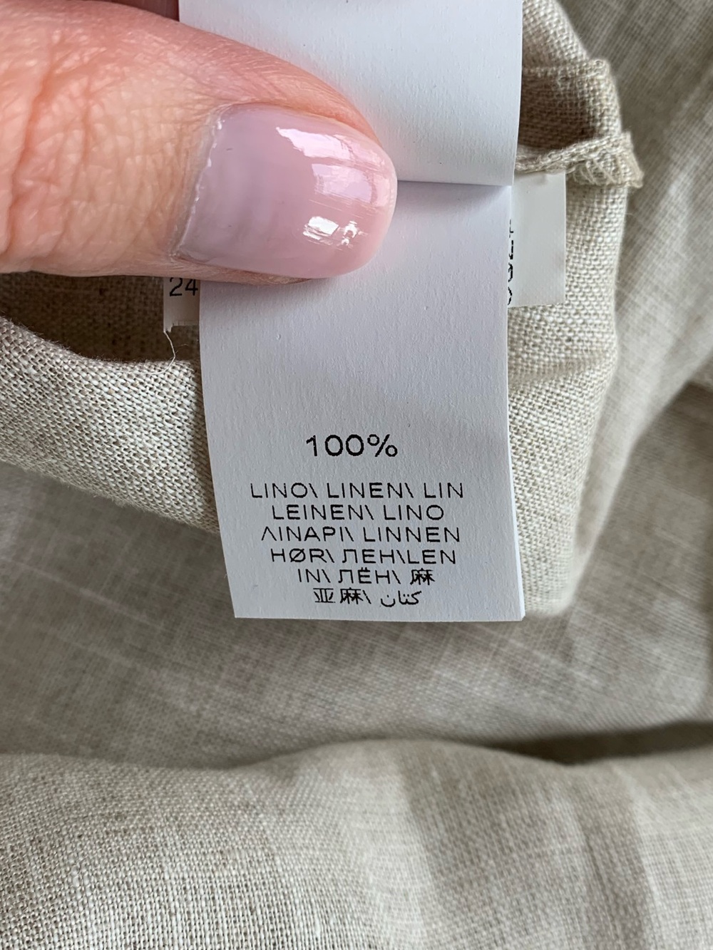 Brunello Cucinelli Beige Flower Print 100% Linen Maxi Dress Caftan NWT Size Smal - Picture 11 of 14